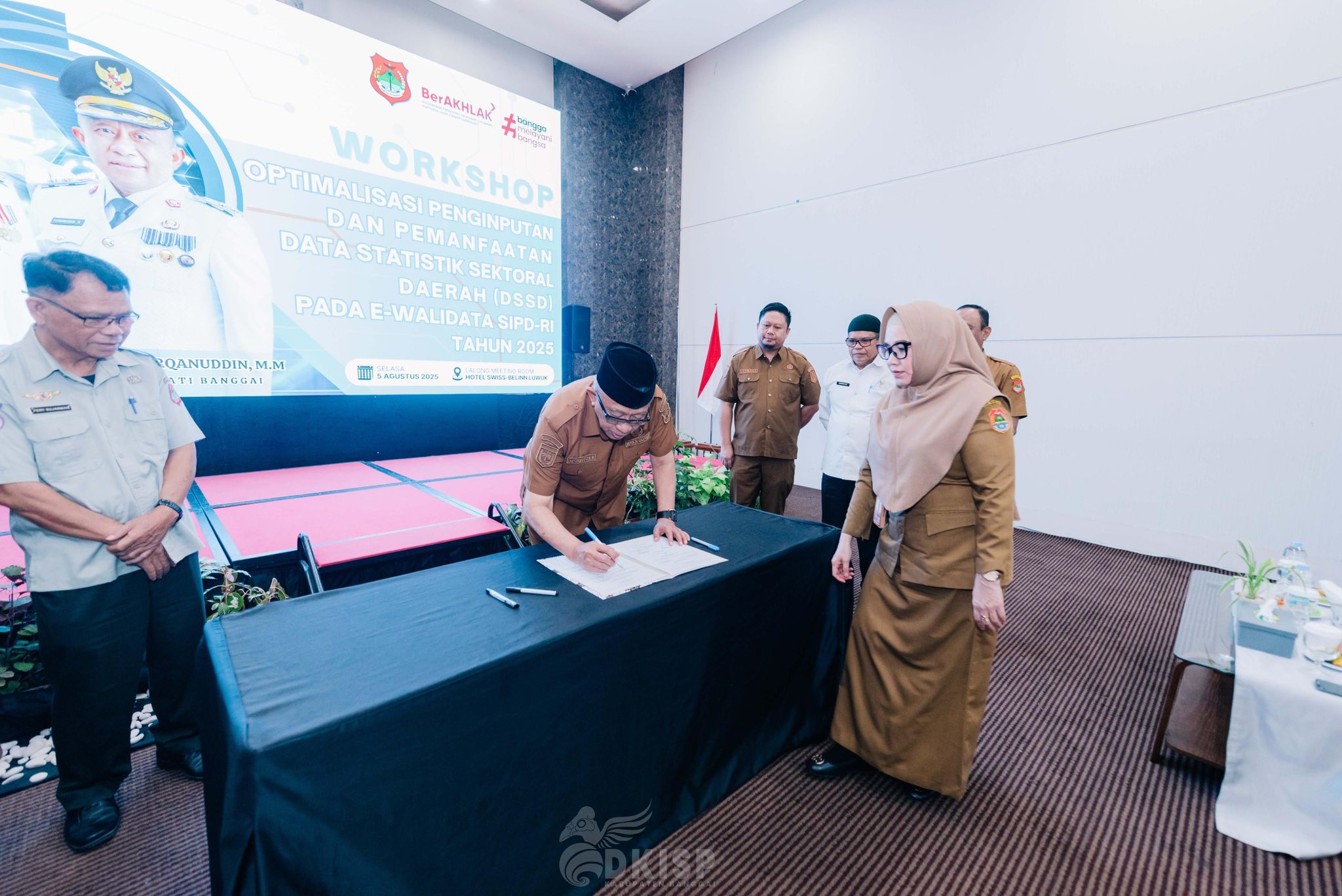 NILAI IPS DAERAH MENINGKAT, BAPPEDA BANGGAI OPTIMALKAN PENGINPUTAN DAN PEMANFAATAN DSSD